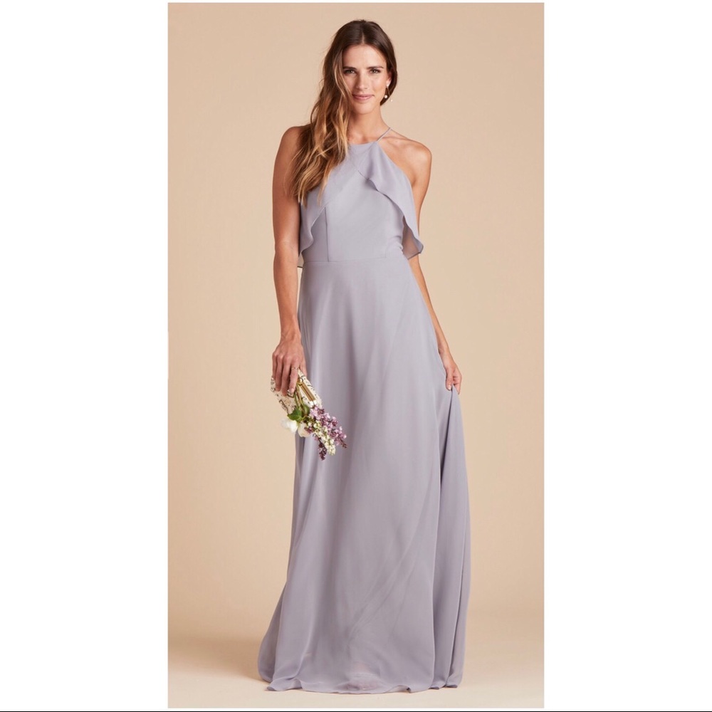 Birdy Grey Silver Bridesmaid Dress Size L